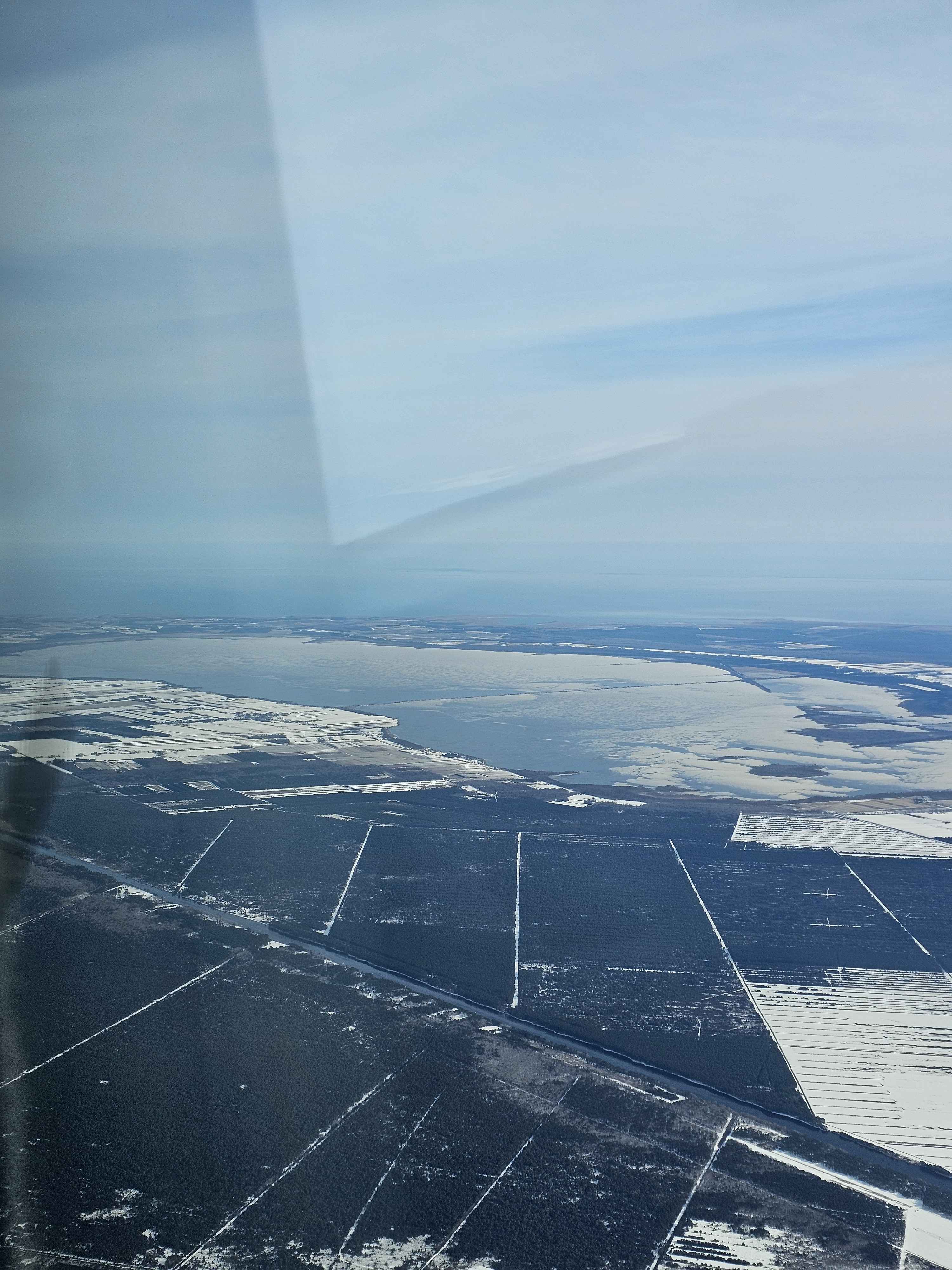 Frozen Lake Mattamuskeet