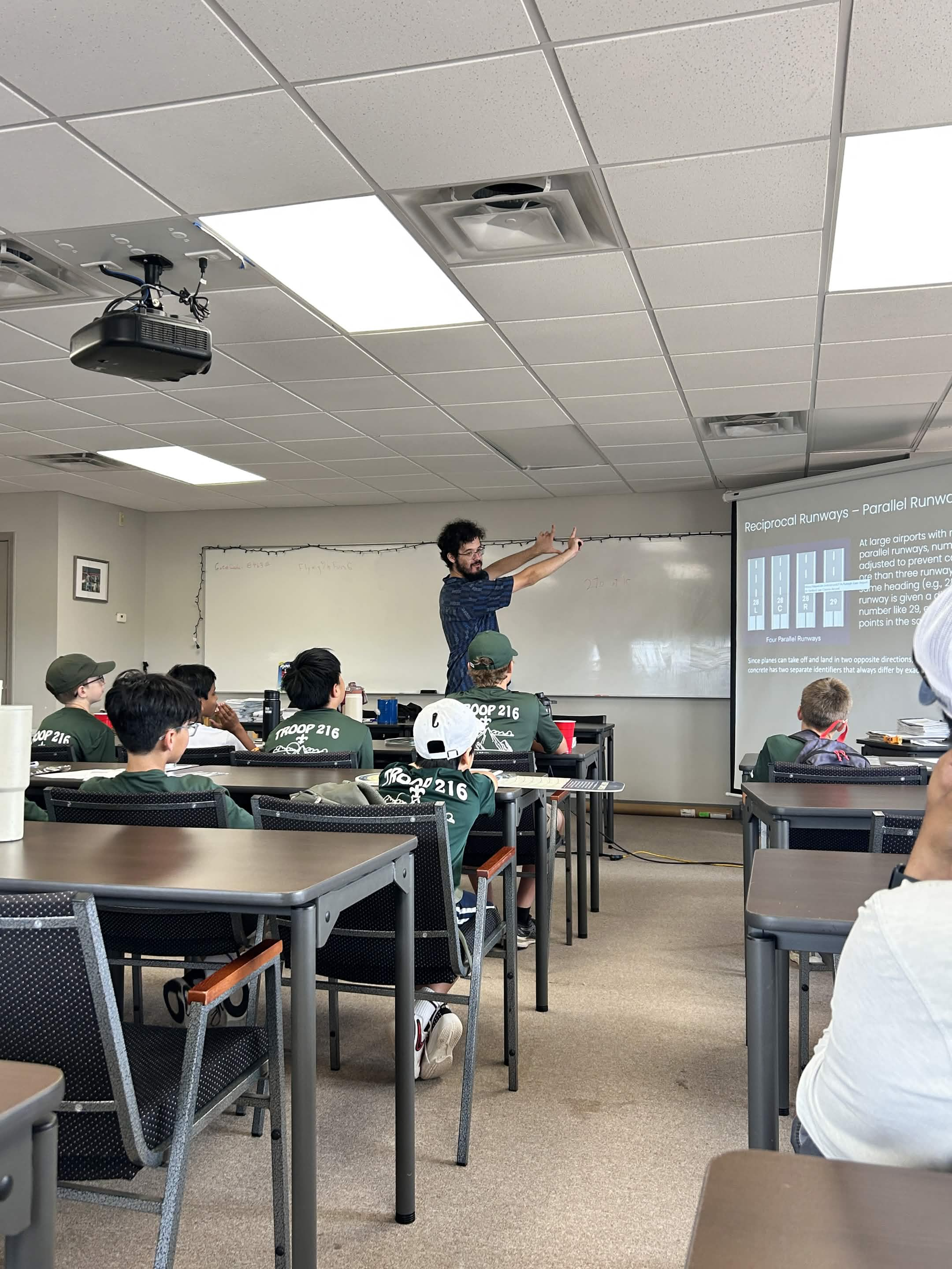 Teaching the Scouts